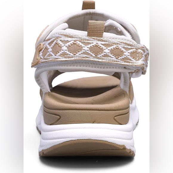 WateLves Women’s Orthopedic Walking Sandals Arch Support Comfort Brown 10 RunBig - Picture 3 of 10